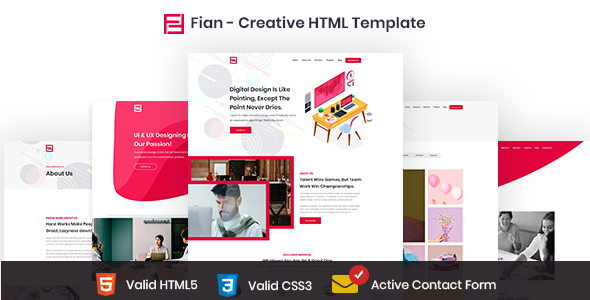 Fian - Creative HTML5 Template