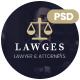 Lawges - Lawyer and Law Firm  PSD Template - ThemeForest Item for Sale