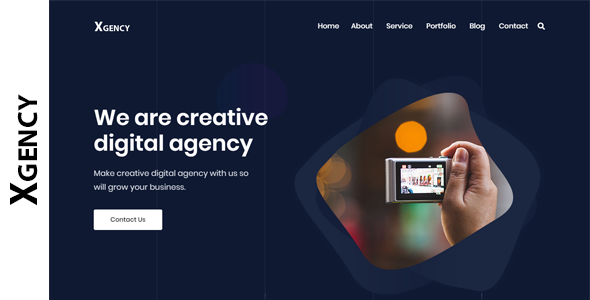 Xgency - Digital Agency HTML Template