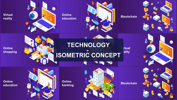 Technology - Isometric Concept alt