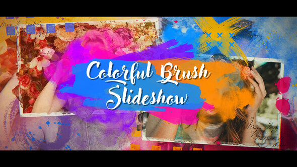 Colorful Brush Slideshow alt