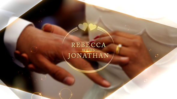 Wedding Display with End Title alt