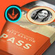 Event Pass Template - GraphicRiver Item for Sale