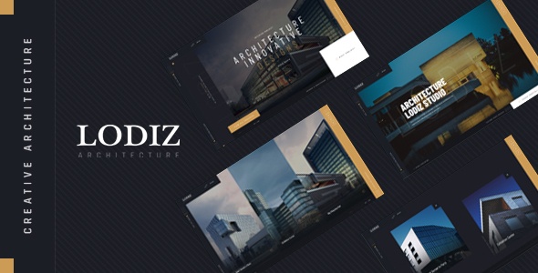 Lodiz - Creative Architecture PSD Template