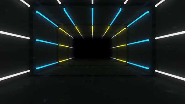 Neon Led Lights Tunnel alt