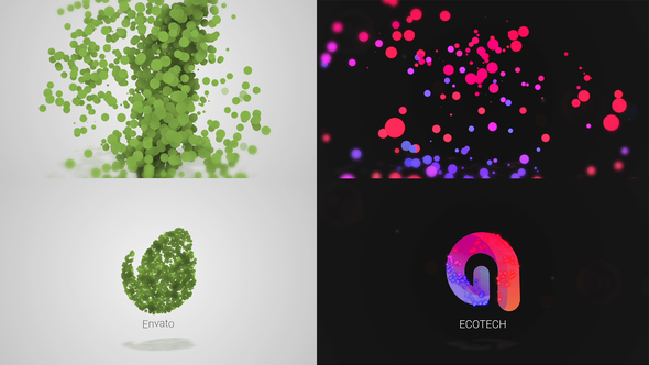 Clean Particles Vortex Logo alt