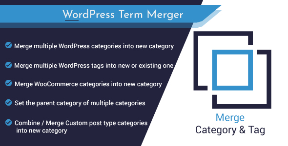 Merge Multiple Categories or Tags in WordPress and WooCommerce : Term Management...