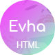 Evha - Creative Multipurpose HTML Template - ThemeForest Item for Sale