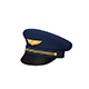 Pilot Hat - 3DOcean Item for Sale