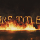 Fire Titles Mogrt - VideoHive Item for Sale