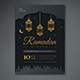 Ramadan Kareem Iftar Party Flyer 02 - GraphicRiver Item for Sale