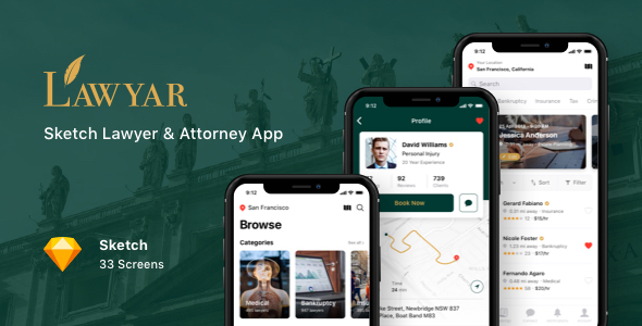 Lawyar - Sketch Lawyer &amp; Attorney App