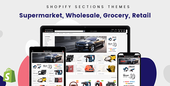 Wholesale - Mobile UI/UX Optimized Shopify Theme For B2B & B2C
