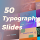 Typography Slides - VideoHive Item for Sale