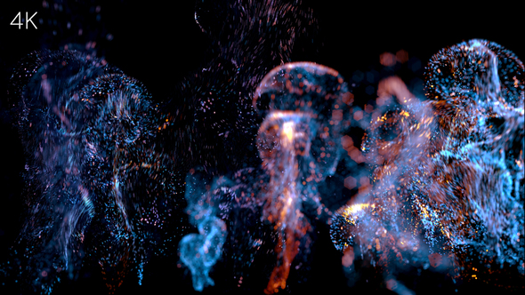 Bokeh Particle Logo Sting alt