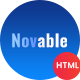 Novable - App Landing HTML5 Template - ThemeForest Item for Sale