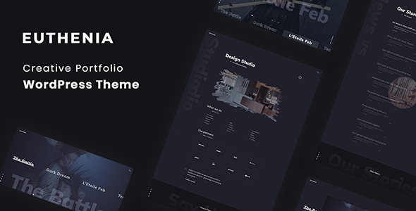 Euthenia - Creative Portfolio WordPress Theme