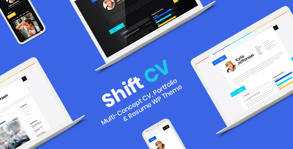 ShiftCV - Blog \ Resume \ Portfolio \ WordPress