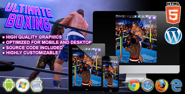 Ultimate Boxing - gra sportowa HTML5