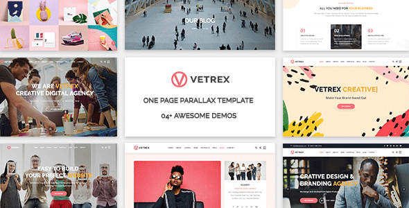 Vetrex - One Page Parallax Template