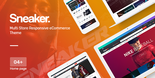 Sneaker - Shoes Responsive OpenCart Theme (Included Color Swatches)