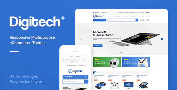 Digitech - Responsive3.x Theme