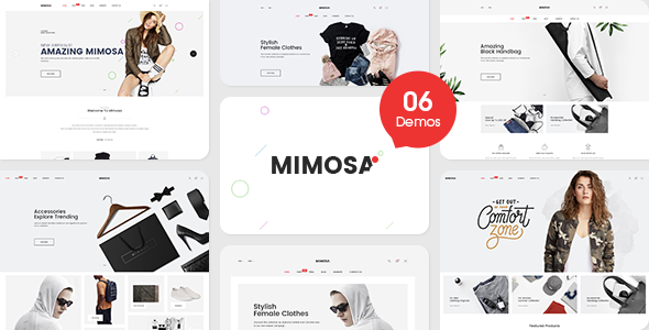 Mimosa - Responsive Fashion Magento 2 Theme