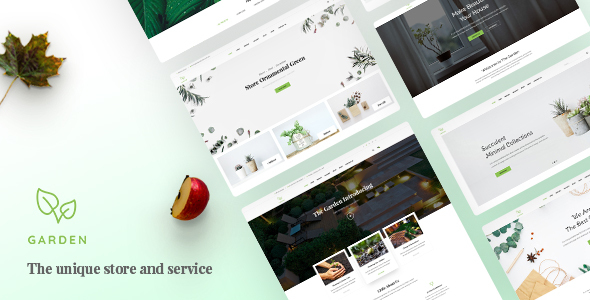 Garden - Lawn & Landscaping Bootstrap 4 Template