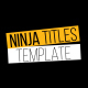 Ninja Titles - VideoHive Item for Sale