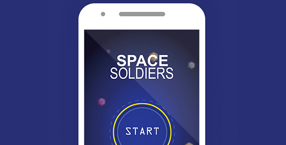 SPACE SOLDIERS WITH ADMOB - ANDROID STUDIO & ECLIPSE FILE