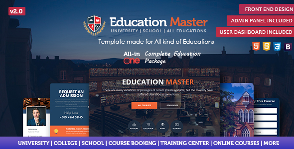 Education Master Template