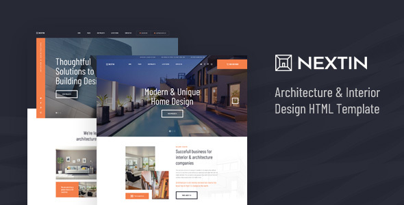 Nextin - Architecture & Interior Design HTML Template