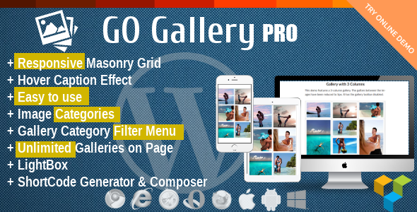 GoGallery - filtrowalna responsywna galeria dla Visual Composer