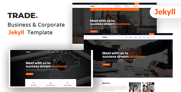 Trade - Corporate and Business Jekyll Template
