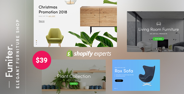 Funiter - Elegant furniture shop for Shopify (Mobile Friendly)