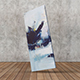Minimalist Canvas Frame Mock-Up 20"x50" - GraphicRiver Item for Sale