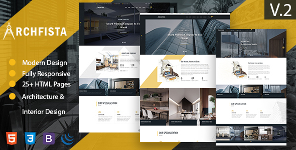 Archfista - Architecture Interior Design &  Building HTML 5 Template