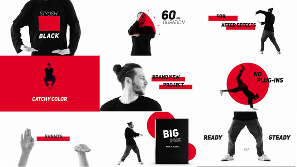 Dance and Rhythm - Typography Promo