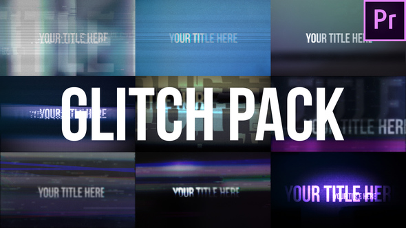 Glitch Title Pack