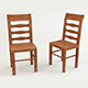 Wooden Chair - 3DOcean Item for Sale