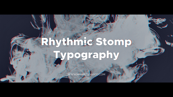 Rhythmic Stomp Typography | After Effects Template