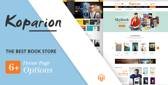 Koparion - Book Shop ResponsiveTheme