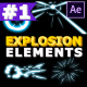 Explosion Elements Pack | After Effects Template - VideoHive Item for Sale