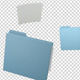 File Copy Blue Folders - VideoHive Item for Sale