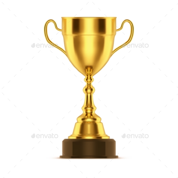 Winner Trophy or 3d Cup for Sport Event