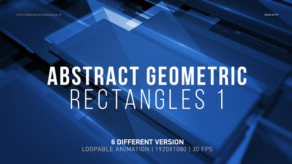 Abstract Geometric Rectangles 1