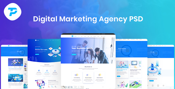 TP - Digital Agency PSD Template