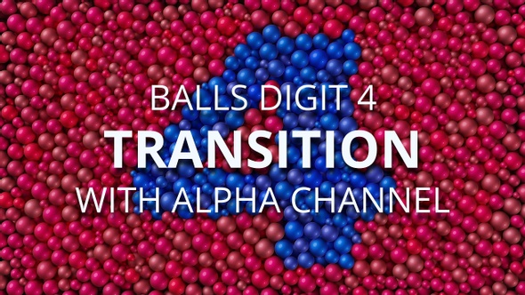 Balls Pearls Digit 4 transition
