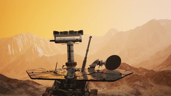 Opportunity Mars Exploring the Surface of Red Planet