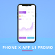 Phone X App UI Promo - VideoHive Item for Sale